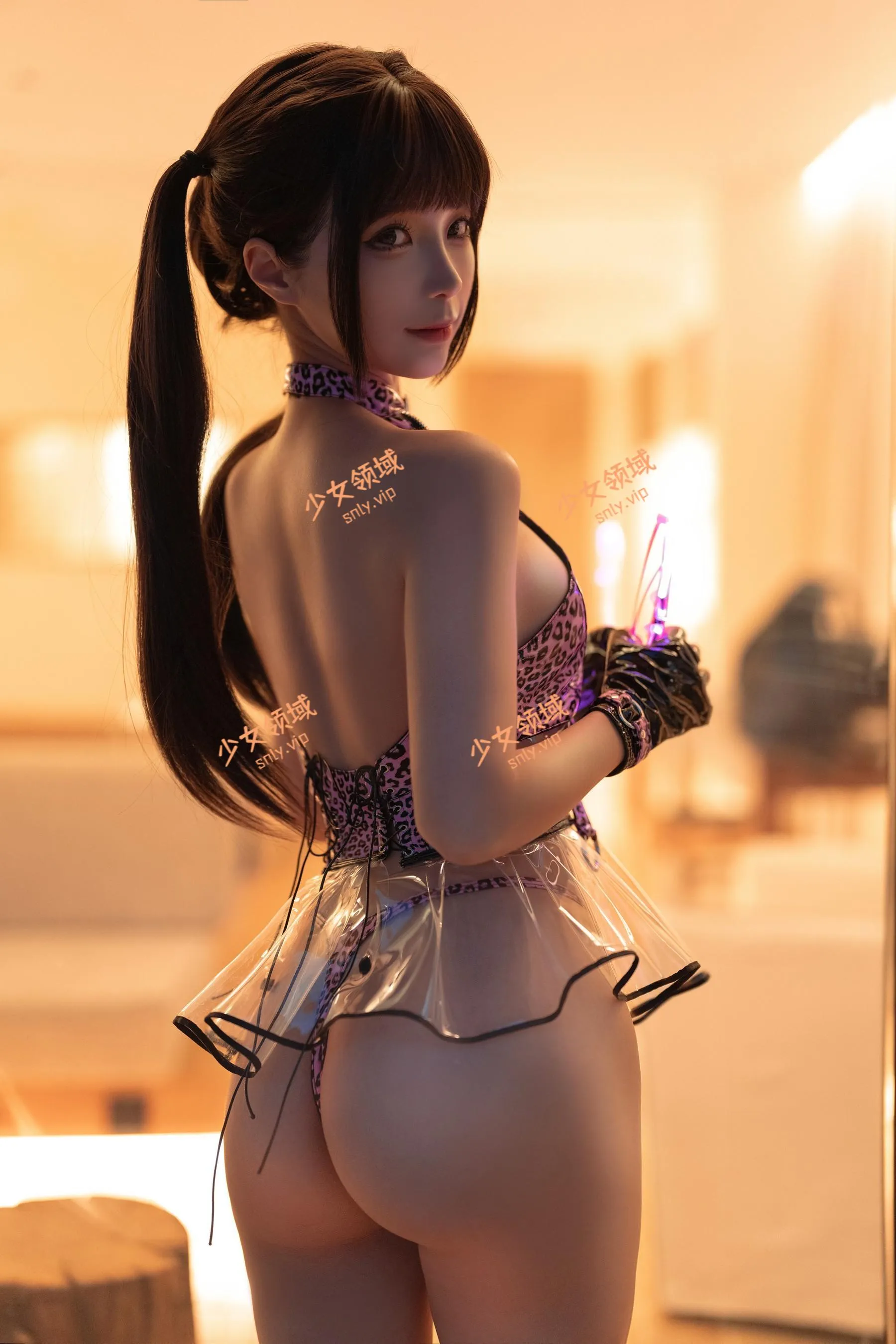 蠢沫沫 – NO.247 透明泳裙 [17P]插图6